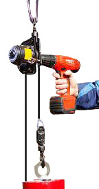 Seilwinde 600 daN für Akkuschrauber