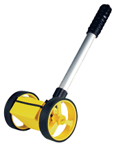 Analoges Messrad mit Aluminium Teleskopstab