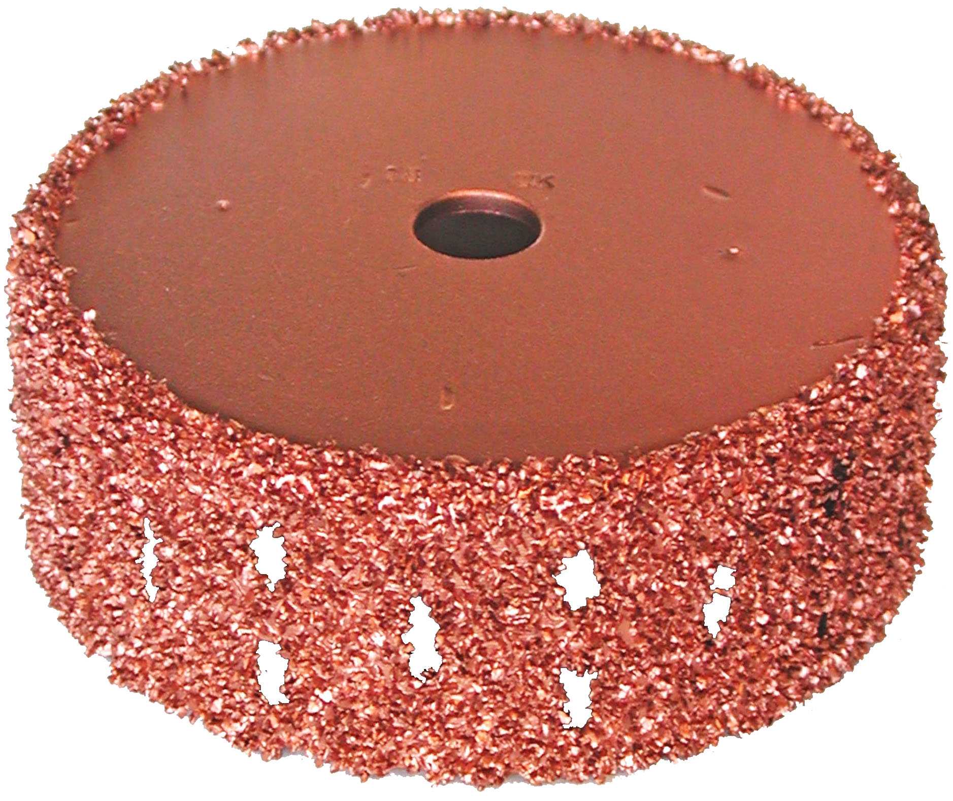 Kupfergebundene Konturscheibe Ø 102x38 mm