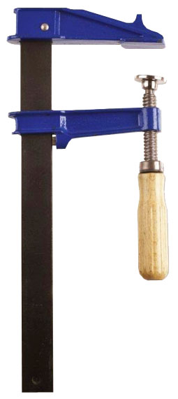 Schraubzwinge mit Holzgriff